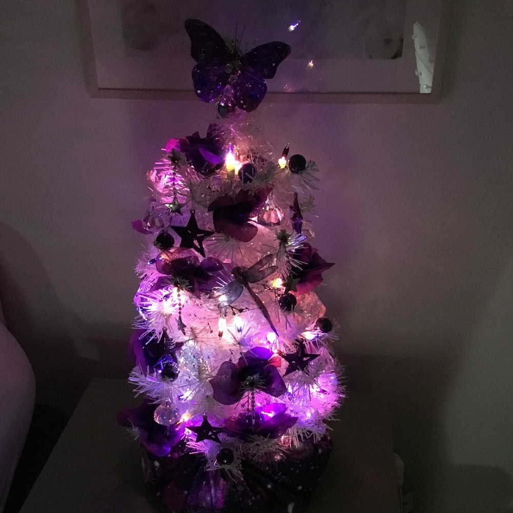 New, Handcrafted Serenity Christmas Tree 24in. - Picture 7 of 10